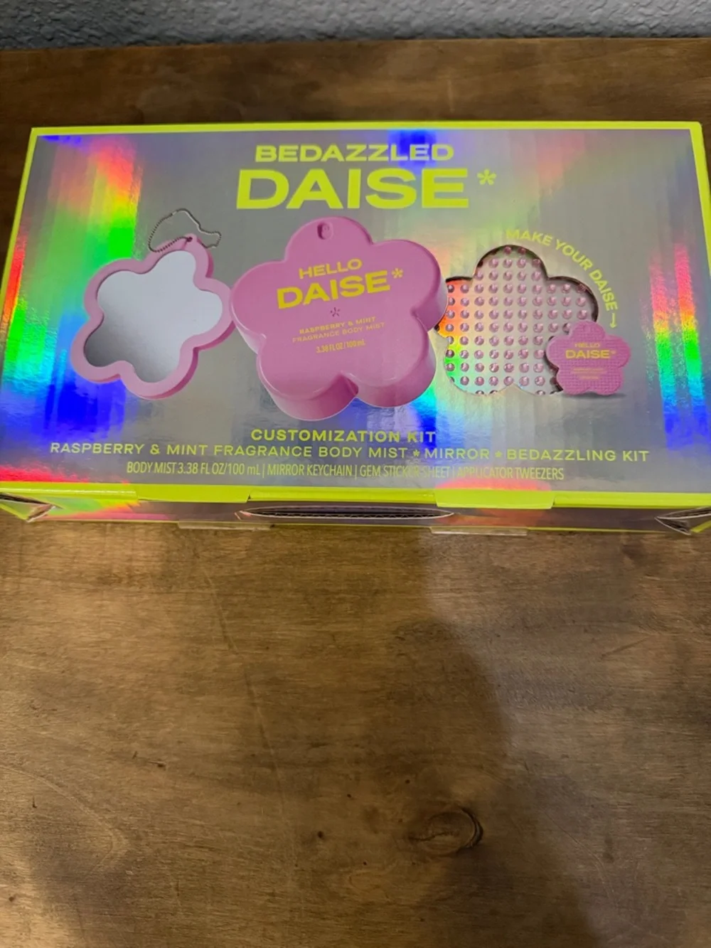 Bedazzled Daise Customization Kit - Pink & Holographic